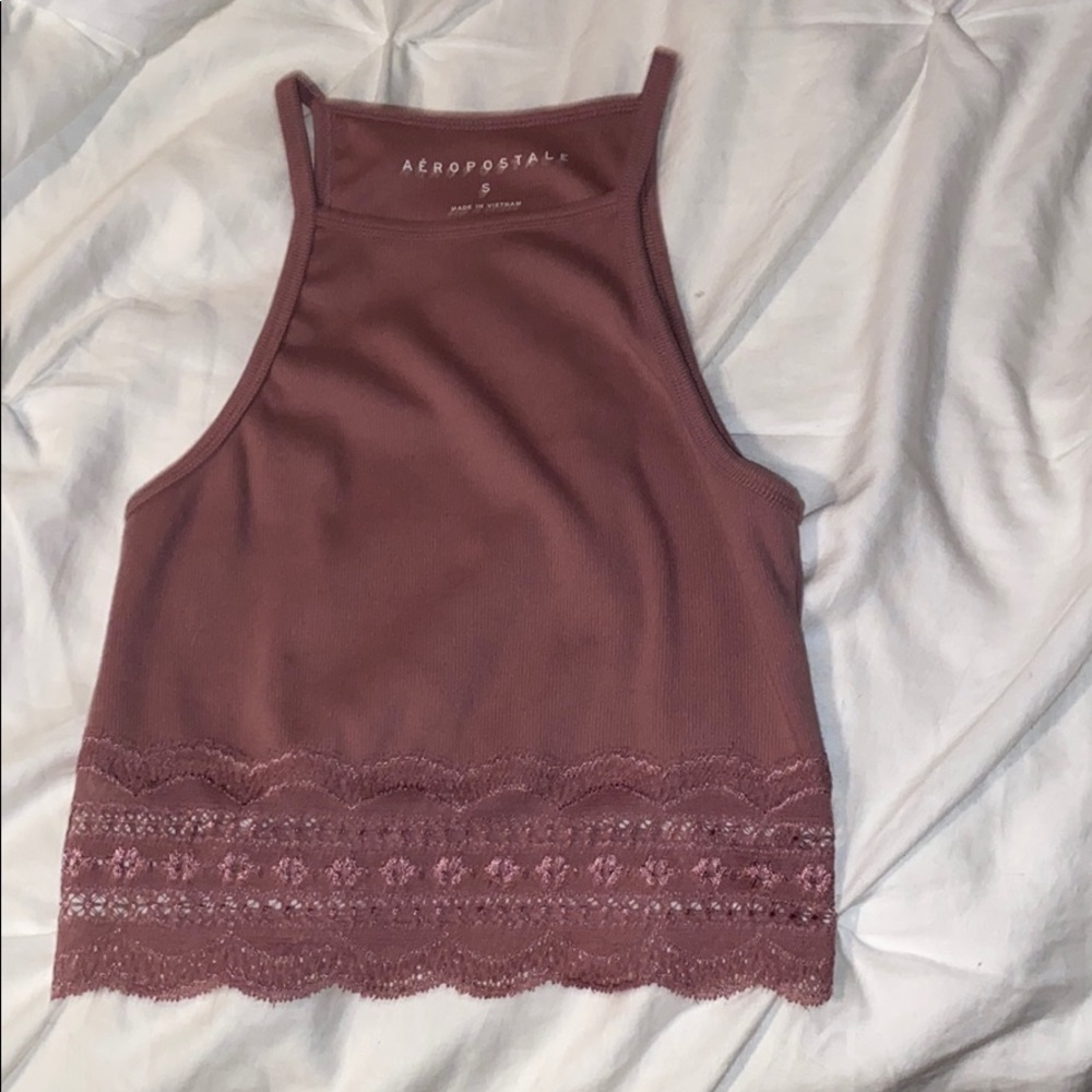 aeropostale mauve tank top!!